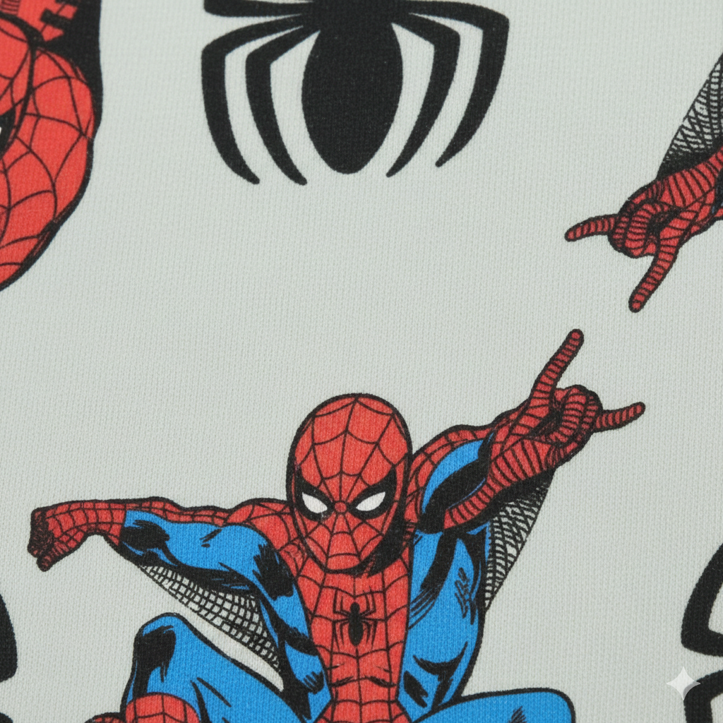 Spiderman Printed Sweatshirt & Jogger Set