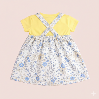 Blue Meadow Layered Dress