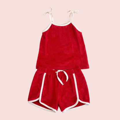 Cherry Breeze Terry Co-ord Set