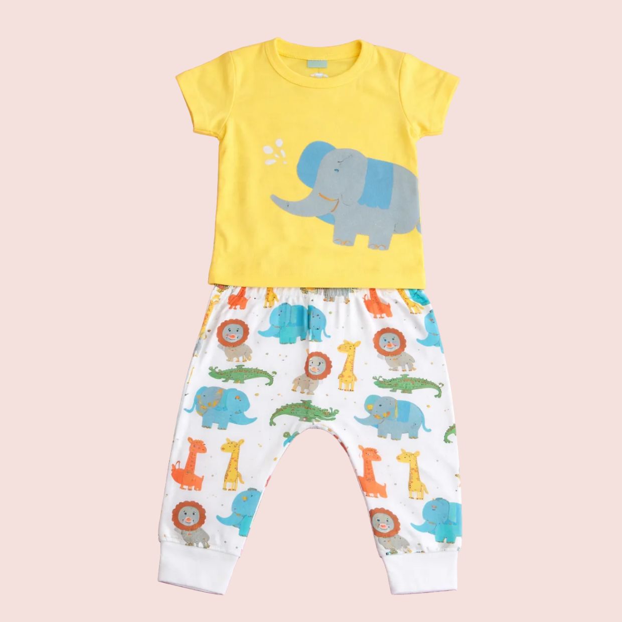 Happy Elephant Playwear shaded Set