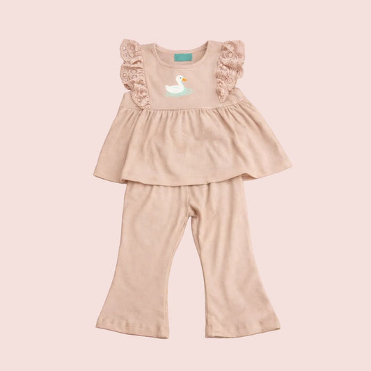 Swan Princess Ribbed Set