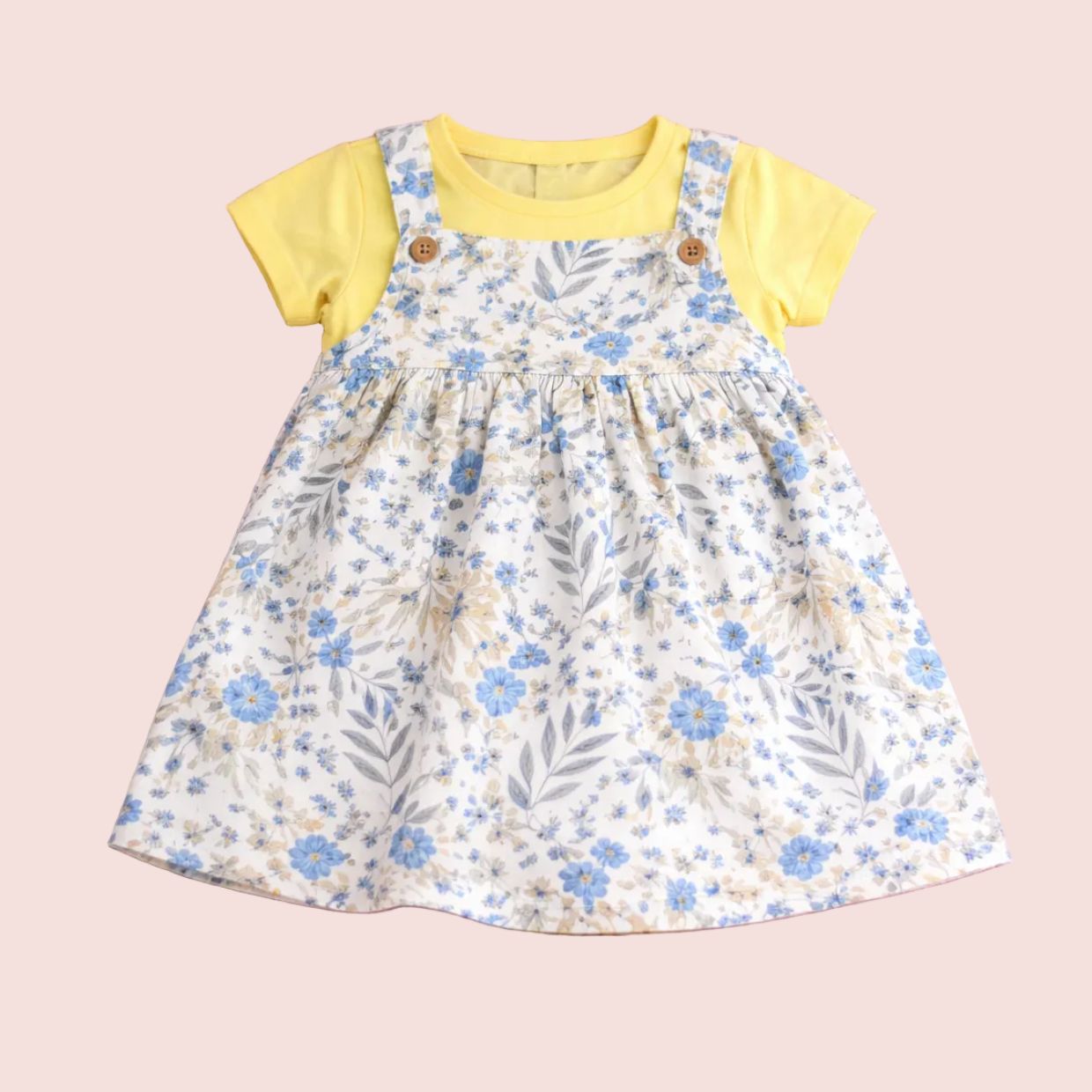 Blue Meadow Layered Dress